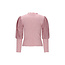 Le Chic winter top meisjes - roze - Noxnu - puffy mouw