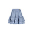 Le Chic winter rok meisjes - blauw - Thamsin - ruffle