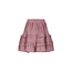 Le Chic winter rok meisjes - roze - Thasmin - silky, ruffle
