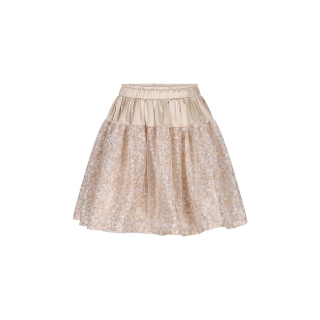 Le Chic winter rok meisjes - goud - Trust - pailletten