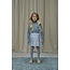 Le Chic winter rok meisjes - blauw - Twinny - geplooid, glitter