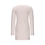 Le Chic winter jurk meisjes - wit - Saknita - gebreid