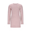 Le Chic winter jurk meisjes - roze - Saknita - gebreid
