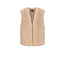 NoBell winter gilet meisjes - wit - Kath - furry