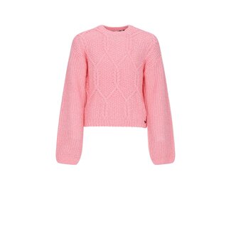NoBell winter sweater meisjes - roze - Katy - gebreid