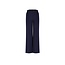 NoBell winter wide leg broek meisjes - navy blauw - Salet - interlock, met riem