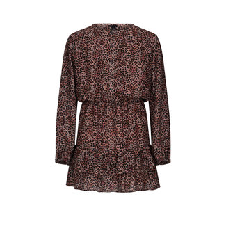 NoBell winter jurk meisjes - bruin - Mayal