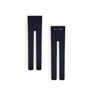 NoBell winter panty meisjes - grijs/navy blauw - Ranty