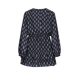NoBell winter jurk meisjes - navy blauw - Mayal