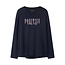 Name it winter shirt meisjes - navy blauw - NkfViolet - loose fit