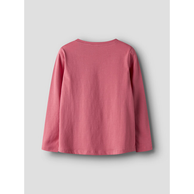 Name it winter shirt meisjes - roze - NkfViolet - loose fit