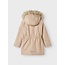 Name it winter winterjas meisjes - beige - NkfMilla - parka