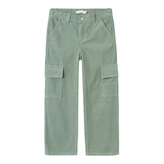 Name it winter broek meisjes - groen - NkfBella - wide leg Name it winter broek meisjes - groen - NkfBella - wide leg