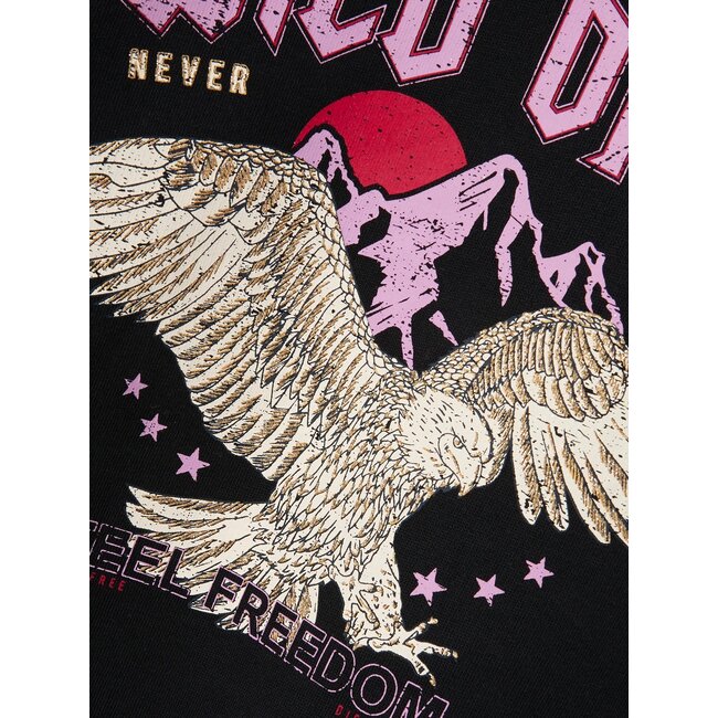 Name it winter sweater meisjes - zwart - NkfPnawild