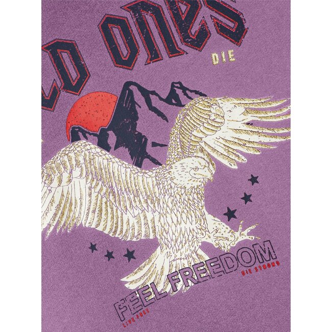 Name it winter sweater meisjes - paars - NkfPnawild