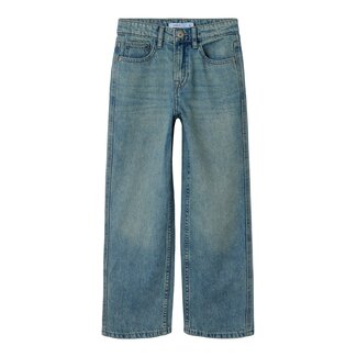 Name it winter jeans broek jongens - blauw - NkmRyan - straight fit Name it winter jeans broek jongens - blauw - NkmRyan - straight fit