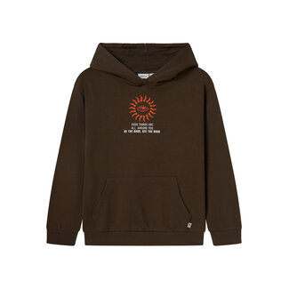 Name it winter hoodie jongens - bruin - NkmLanton Name it winter hoodie jongens - bruin - NkmLanton