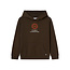 Name it winter hoodie jongens - bruin - NkmLanton