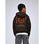 Name it winter hoodie jongens - bruin - NkmLanton