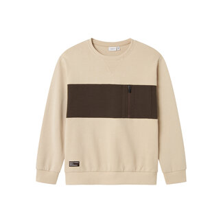 Name it winter sweater jongens - beige - NkmLionel Name it winter sweater jongens - beige - NkmLionel
