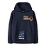 Name it winter hoodie jongens - navy blauw - NkmLucian