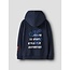 Name it winter hoodie jongens - navy blauw - NkmLucian