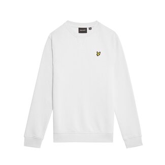 Lyle & Scott winter sweater jongens - wit