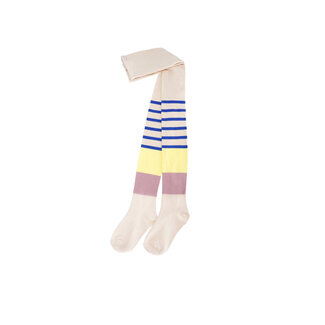 NoNo winter colorblocking maillot meisjes - geel - Rachel - gestreept