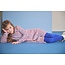 NoNo winter velvet jersey jurk meisjes - blauw - Maxim - AOP rib