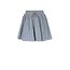 NoNo winter voile rok meisjes - groen - Nele - metallic
