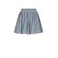 NoNo winter voile rok meisjes - groen - Nele - metallic