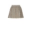 NoNo winter plisse jersey rok meisjes - zand - Nele - AOP