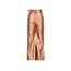 NoNo winter nep leren wide leg broek meisjes - taupe - Simona
