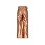 NoNo winter nep leren wide leg broek meisjes - taupe - Simona