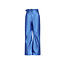 NoNo winter nep leren wide leg broek meisjes - blauw - Simona