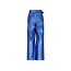 NoNo winter nep leren wide leg broek meisjes - blauw - Simona