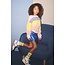 NoNo winter nep leren skort meisjes - blauw - Simay