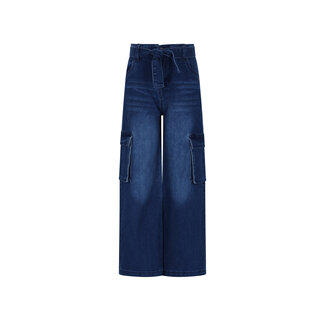 NoNo winter cargo jeansbroek meisjes - blauw - Saar