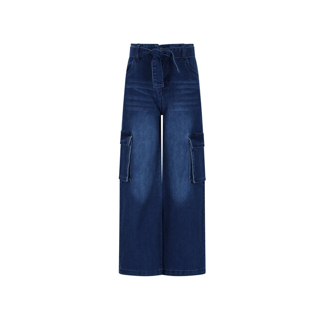NoNo winter cargo jeansbroek meisjes - blauw - Saar