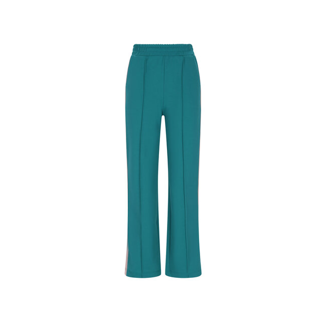 NoNo winter wide leg broek meisjes - groen - Sayla -  interlock