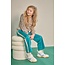NoNo winter wide leg broek meisjes - groen - Sayla -  interlock