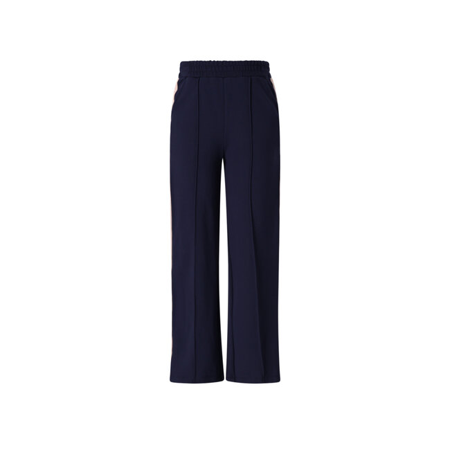 NoNo winter wide leg broek meisjes - navy blauw - Sayla - interlock