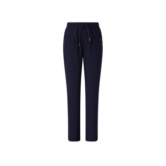 NoNo winter getailleerde broek meisjes - navy blauw - Snooze - interlock