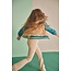 NoNo winter velvet flare broek meisjes - wit - Sady - rib
