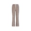 NoNo winter jersey flare broek meisjes - wit - Sady - AOP, rib