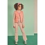 NoNo winter jersey t-shirt meisjes - groen - Koss - AOP, rib