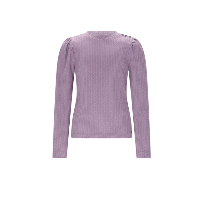 NoNo winter jersey t-shirt meisjes - groen - Kiva - gebreid
