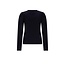 NoNo winter jersey t-shirt meisjes - navy blauw - Kiva - gebreid