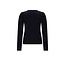 NoNo winter jersey t-shirt meisjes - navy blauw - Kiva - gebreid