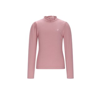 NoNo winter jersey t-shirt meisjes - roze - Koss - ecovero, rib